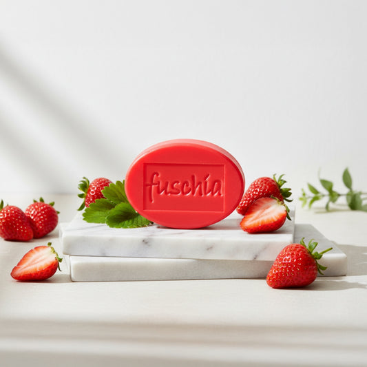 Vegan Handmade Strawberry Soap