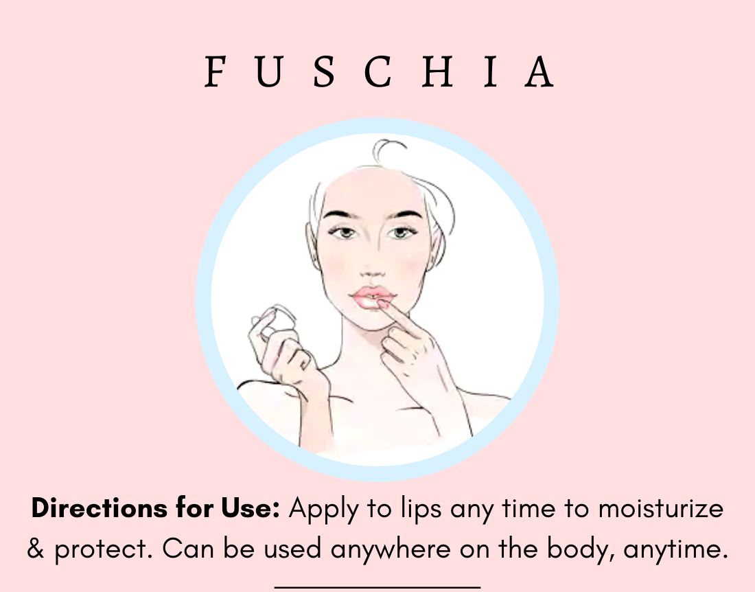 Fuschia Cherry Red Lip Balm | For Naturally Glowing Lips | Smoothes Flaky & Dry Lips | Lip Mask For Soft&Plump Lips | Lightly Tinted