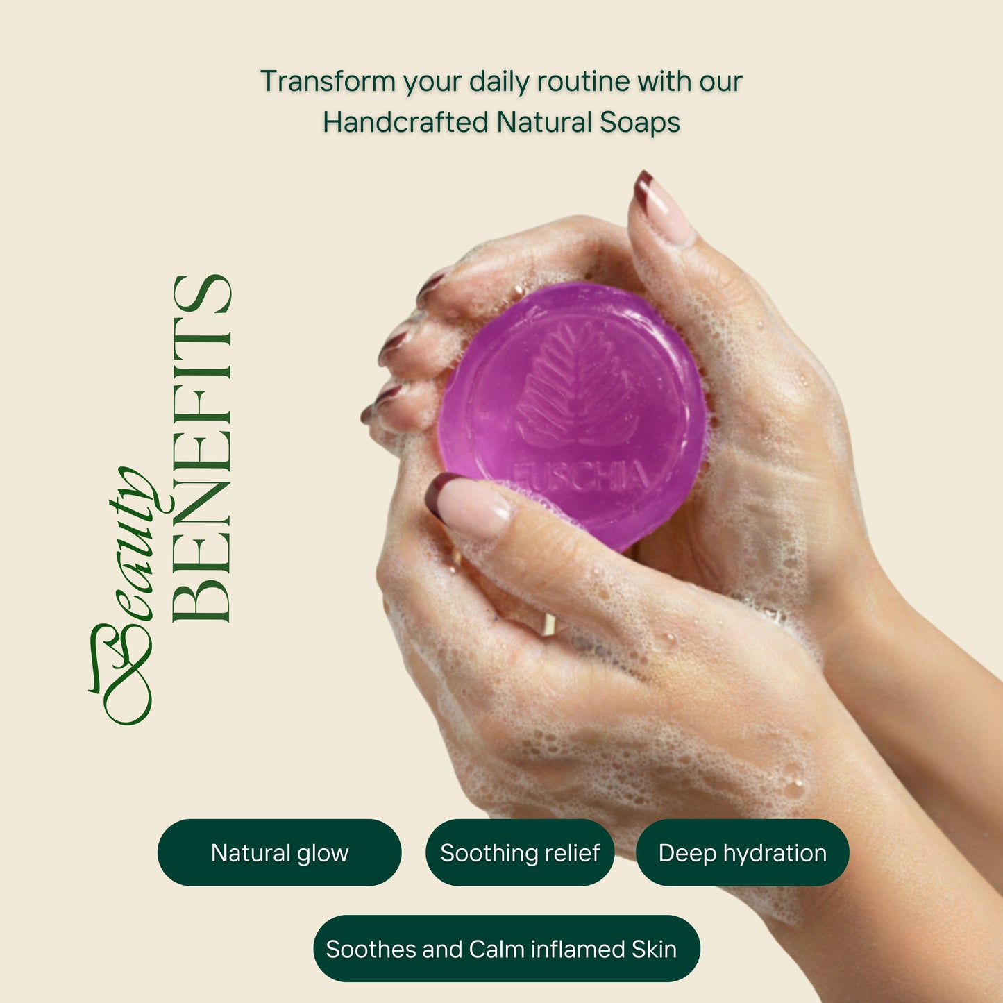 Vegan Handmade Lavender Soap