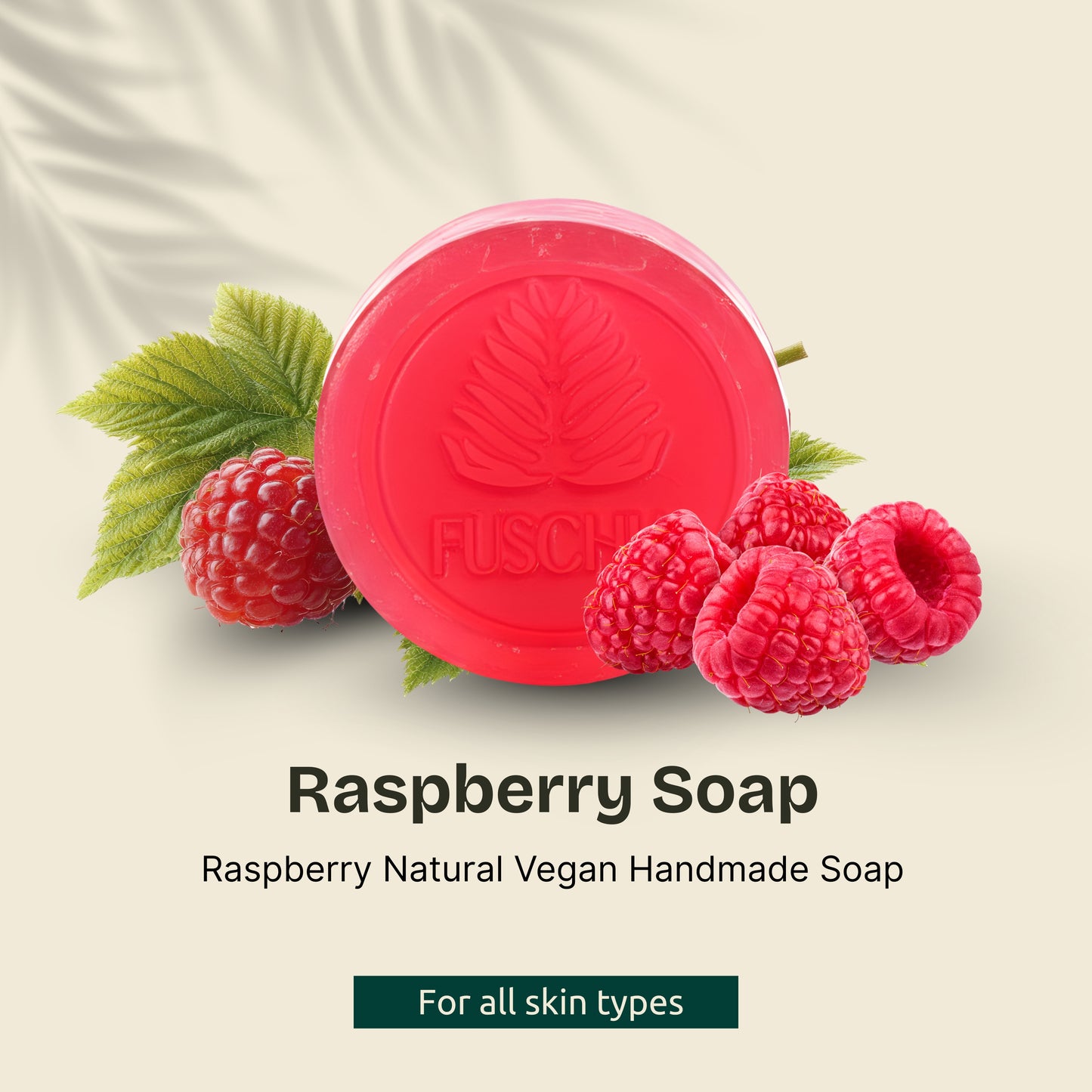 Vegan Handmade Raspberry Soap