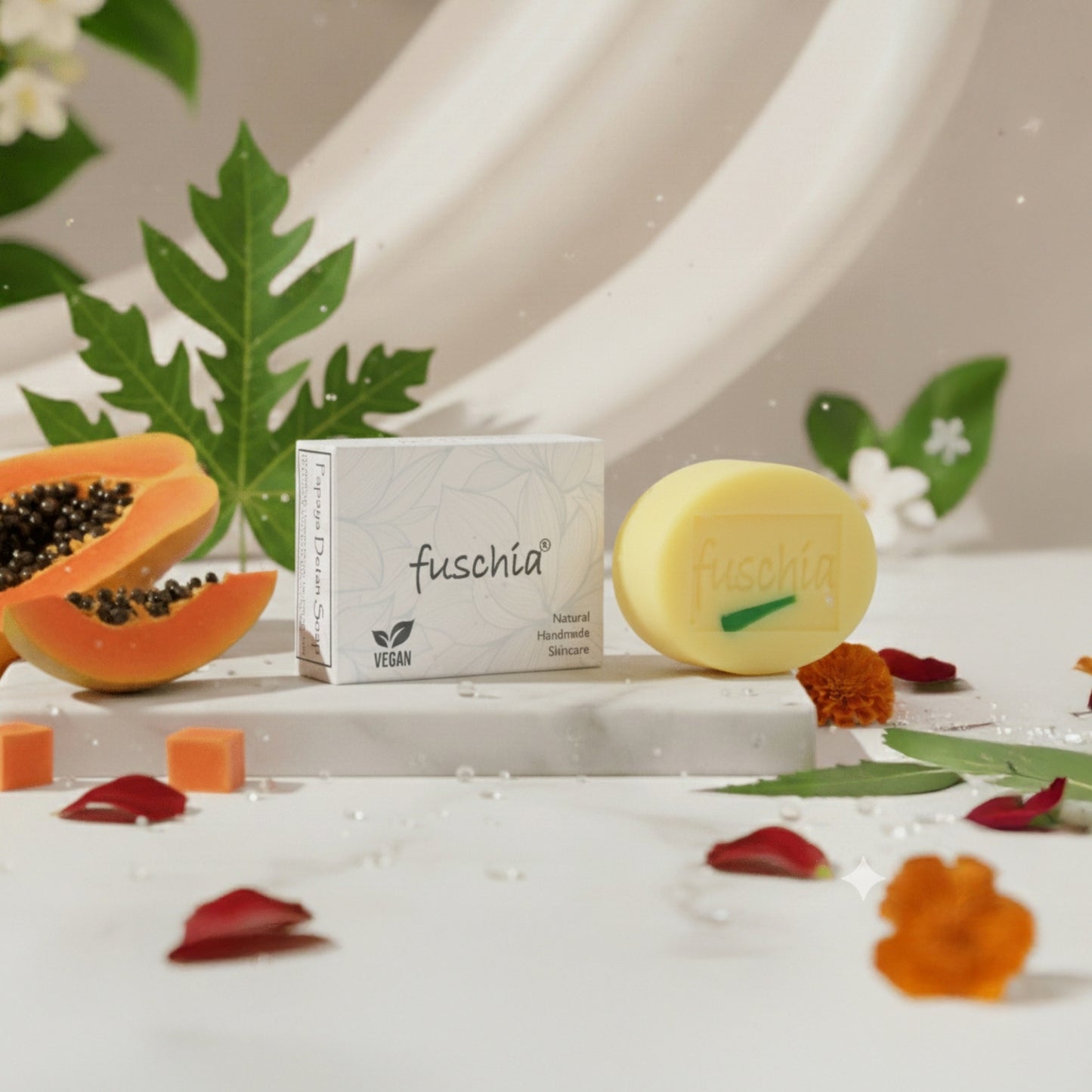 Vegan Handmade Papaya Soap