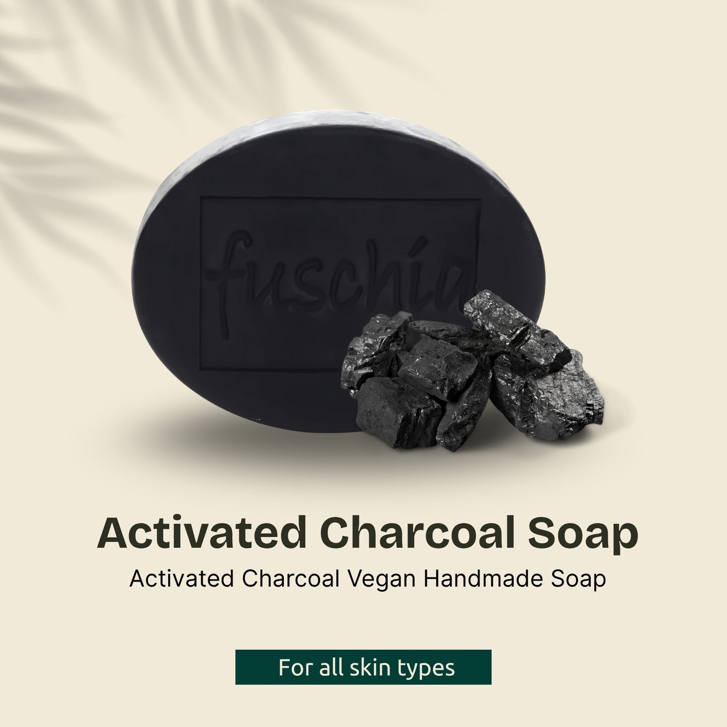 Vegan Handmade Activated Charcoal Soap