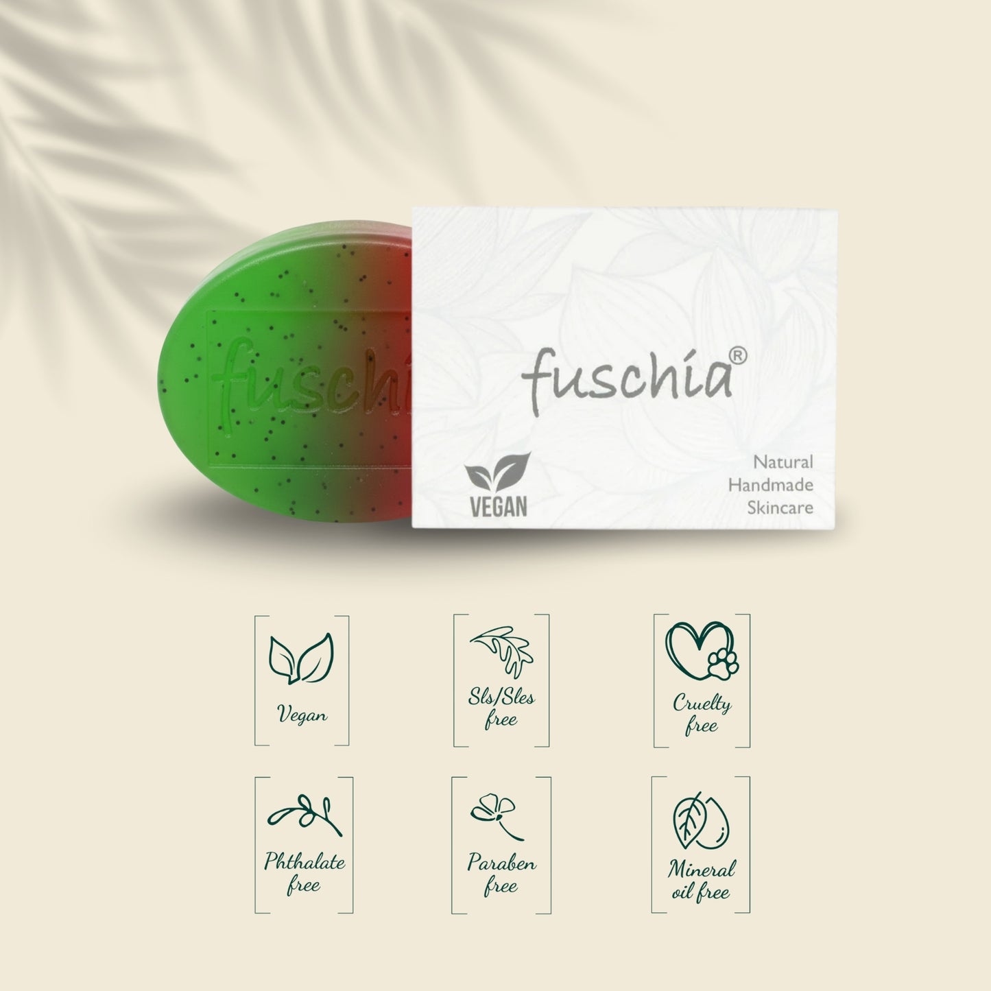 Vegan Handmade Watermelon Soap