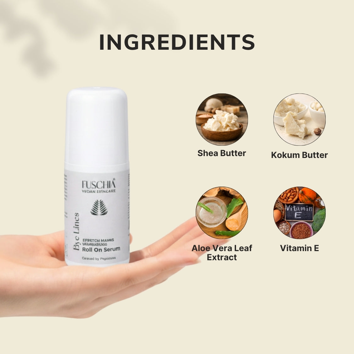 Vegan Stretch Marks Roll On Serum