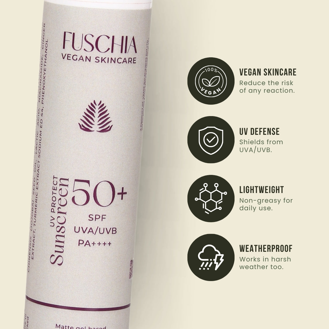 Vegan Sunscreen SPF 50+