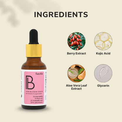 Vegan Anti Blemish Face Serum