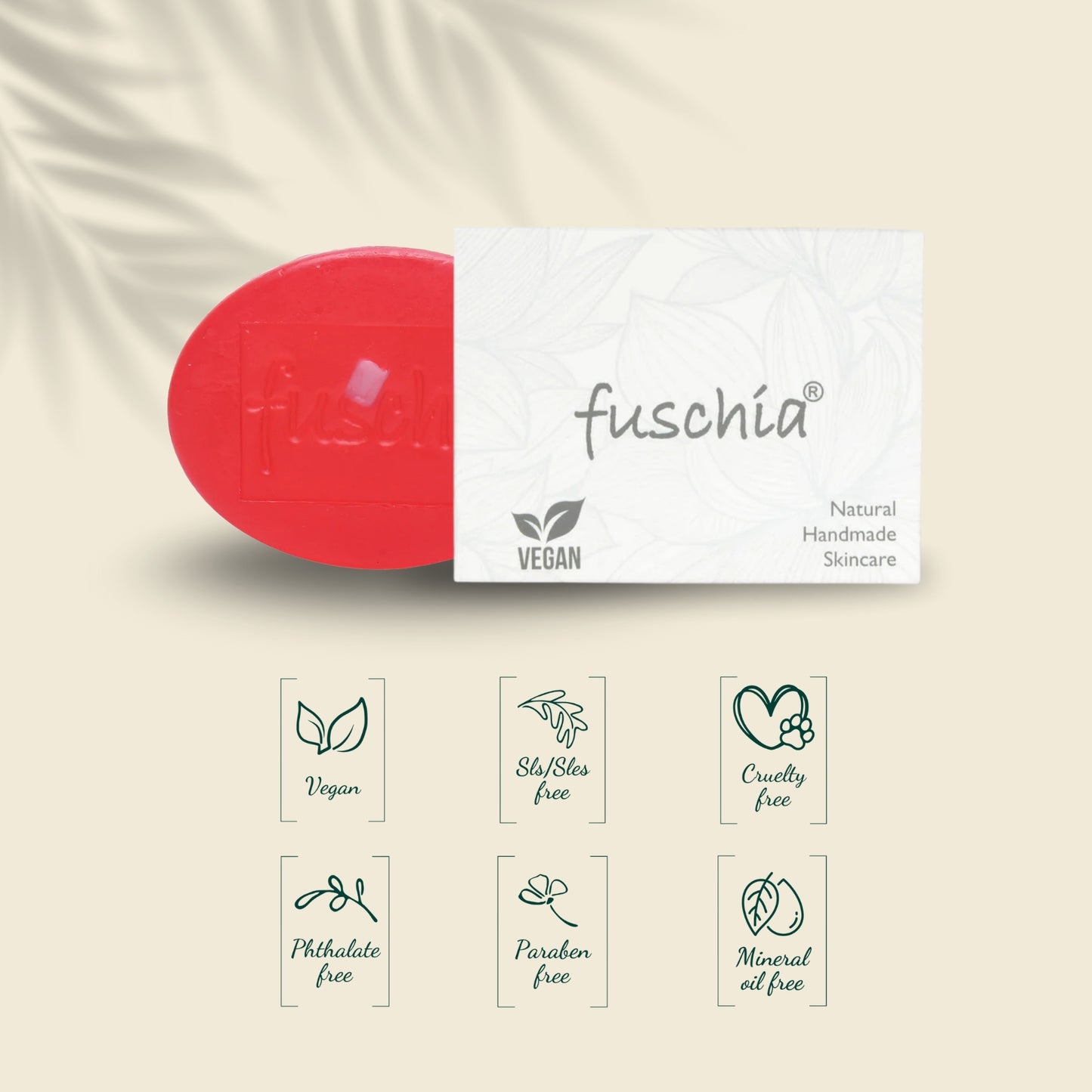 Vegan Handmade Raspberry Soap