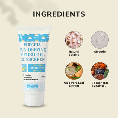 Vegan Sun Defying Hydro Gel Sunscreen