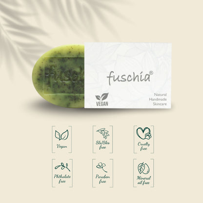 Vegan Handmade Haldi Tulsi Soap