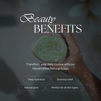 Vegan Handmade Haldi Tulsi Soap