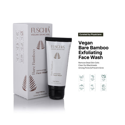 Vegan Bare Bamboo Exfoliating Face Wash