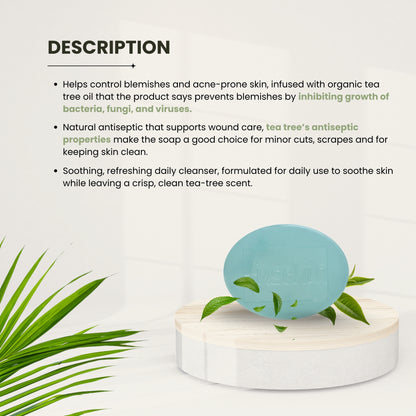 Vegan Handmade Teatree Soap