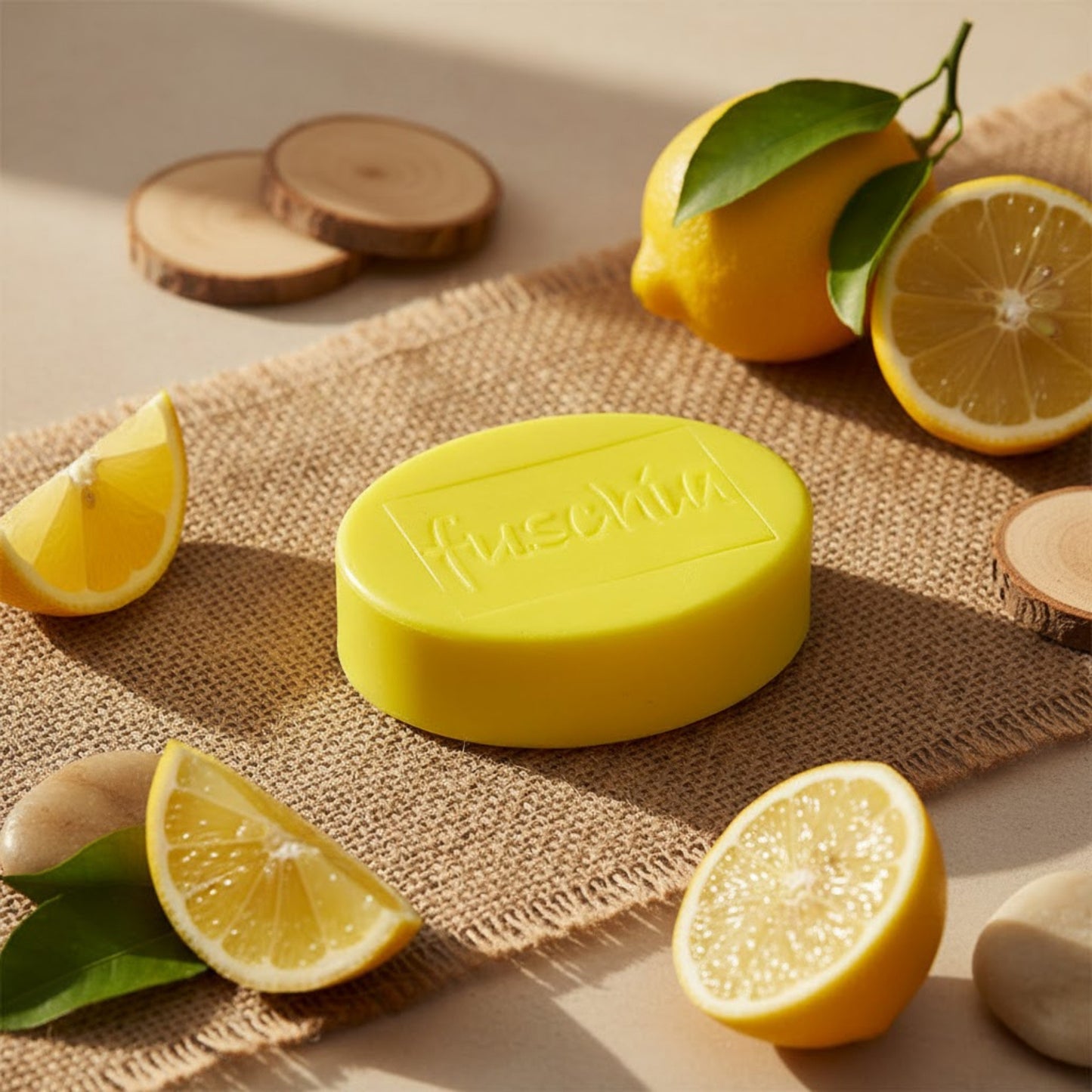 Vegan Handmade Lemon Soap