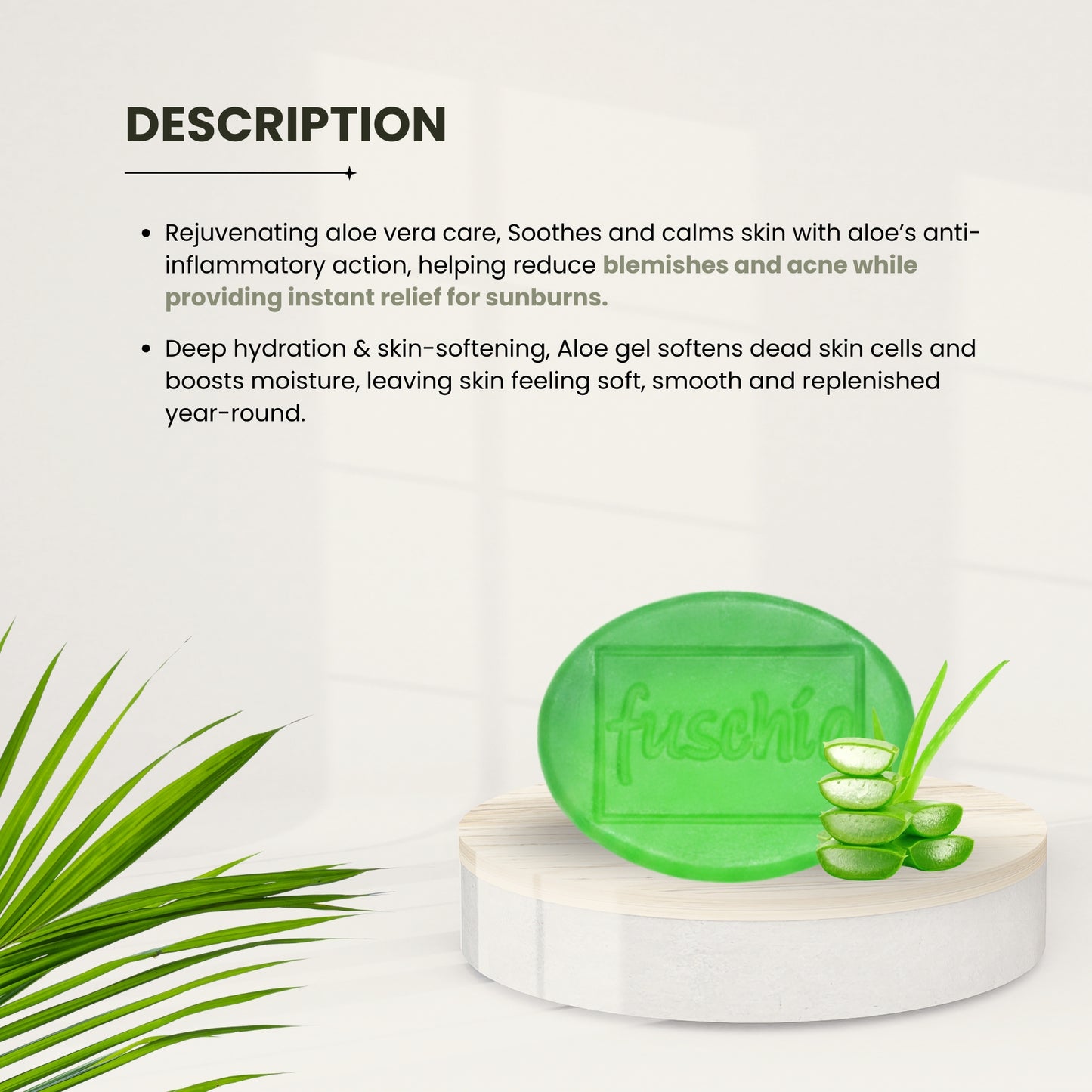 Vegan Handmade Aloevera Soap