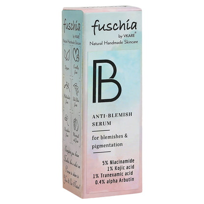 Fuschia Anti-Blemish Serum For Blemish & Pigmentation | With Niacinamide | With 1% Kojic Acid