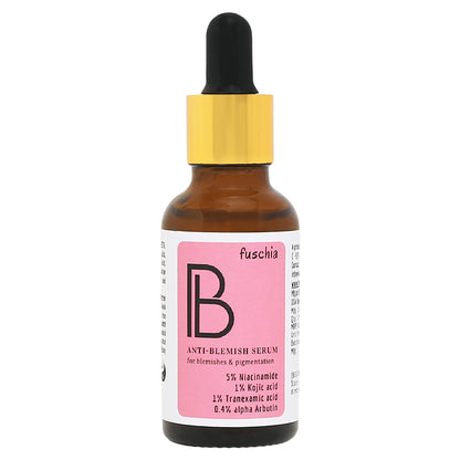 Fuschia Anti-Blemish Serum For Blemish & Pigmentation | With Niacinamide | With 1% Kojic Acid