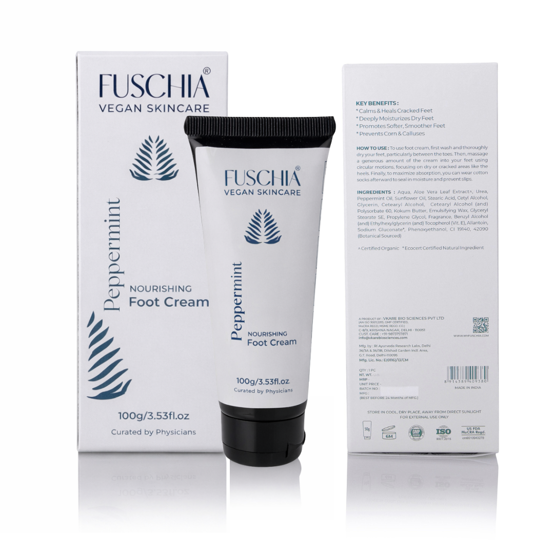 Vegan Peppermint Nourishing Foot Cream 100g