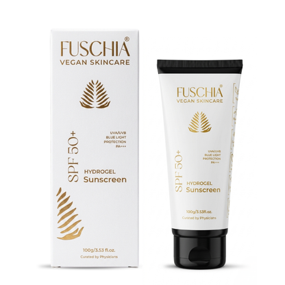 Vegan Hydrogel Sunscreen with SPF 50+ | UVA/UVB Protection | Blue Light Protection | PA+++