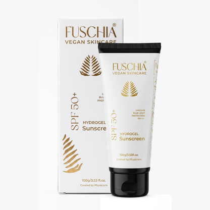 Vegan Hydrogel Sunscreen with SPF 50+ | UVA/UVB Protection | Blue Light Protection | PA+++