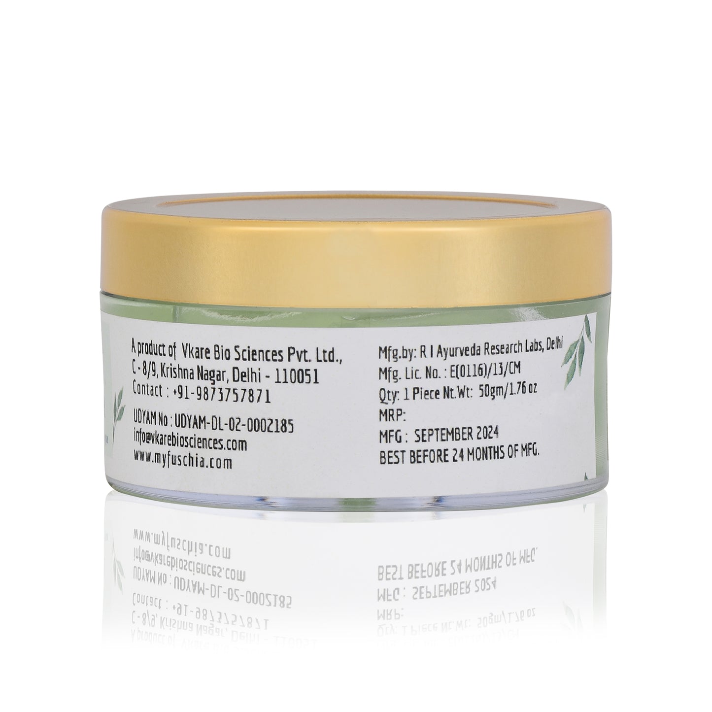 Fuschia Anti Acne Face Gel | Neem & Basil