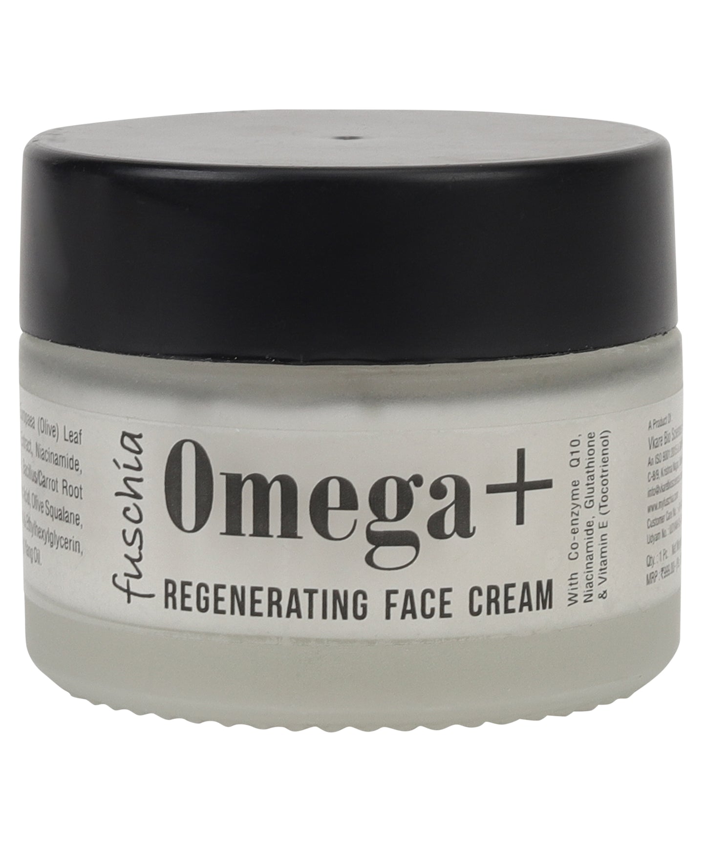 Fuschia Omega+ Regenerating Face Cream with 5 potent Antioxidants