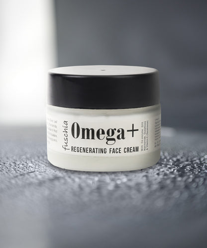 Fuschia Omega+ Regenerating Face Cream with 5 potent Antioxidants