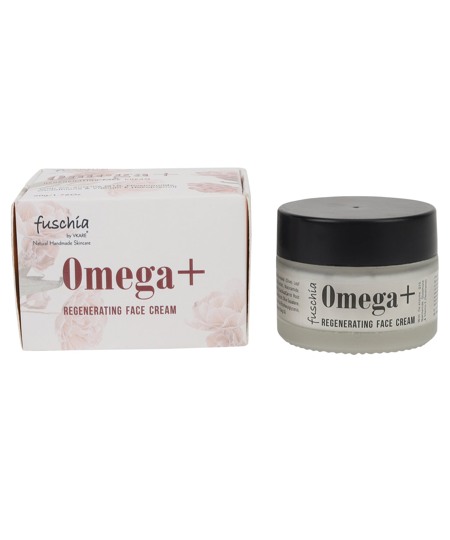 Fuschia Omega+ Regenerating Face Cream with 5 potent Antioxidants