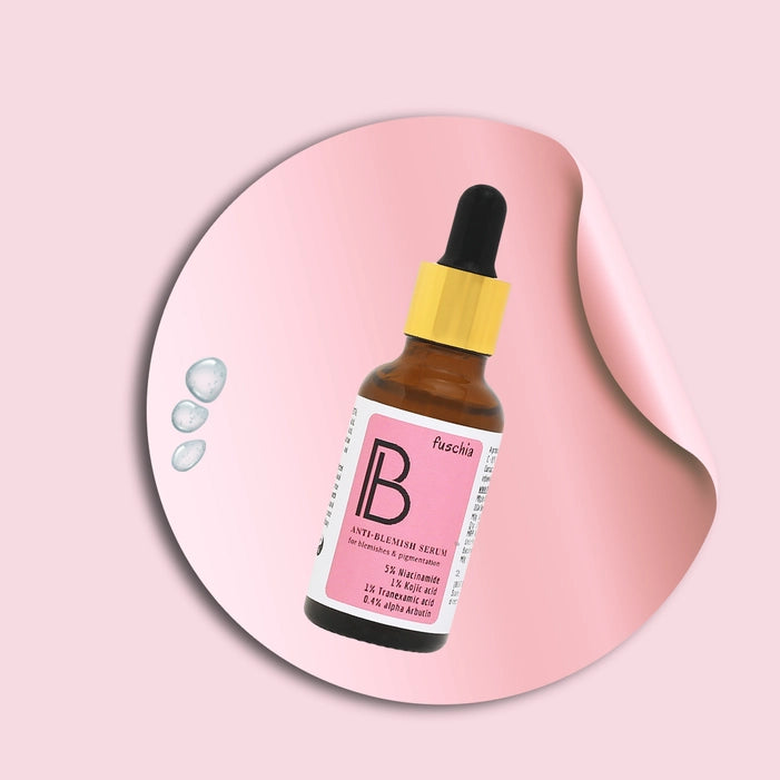 Fuschia Anti-Blemish Serum For Blemish & Pigmentation | With Niacinamide | With 1% Kojic Acid